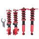 4pcs For 00-06 Nissan Sentra Sunny Adjustable Coilovers Lowering Kit Adj Height