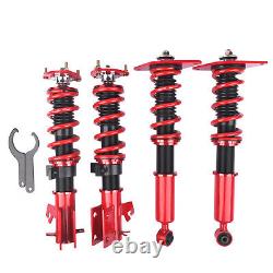 4PCS For 00-06 Nissan Sentra Sunny Adjustable Coilovers Lowering Kit Adj Height