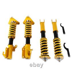 4pcs Coilovers For Nissan Altima 07-15 Struts Adj Height Suspension Springs Kits