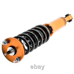 Adj. Damper Coilovers +6x Rear Camber Arms For Honda Accord 03-07 Suspension Kit