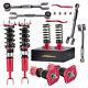 Adj. Height Coilovers Kits+ Rear Camber Traction Arms For Nissan 350z Z33 03-08