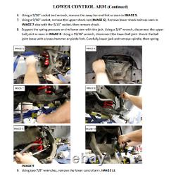 BMR A-Arm Kit Upper & Lower Black Non-Adj Poly Bushings For Camaro & Firebird