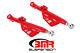 Bmr Tca049r Red 79-98 Mustang Lower Control Arms Dom Single Adj Poly/rod End