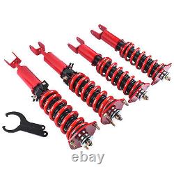 Coilover Suspension Kit For Nissan Fairlady 350Z Z33 2003-2008 Adj. Height RED