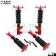 Coilovers Shocks Adj Height Suspension Springs Kits Fits 2007-2015 Nissan Altima