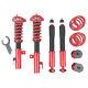 Coilovers Suspension Spring Kit For Scion Tc 11-16 Toyota Zelas 11-16 Adj Height