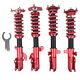 For 2002-2008 Toyota Camry 2.4 Coilovers Shock Suspension Springs Kit Adj Height