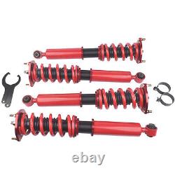 For 86-92 Toyota Supra 2D 3.0L Coilovers Shock Suspension Springs Kit Adj Height