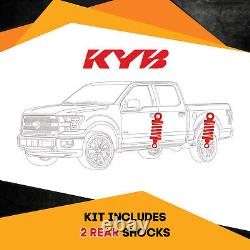KYB Kit 2 Rear Shocks AGX for Mazda RX7 (Exc. WithAdj Suspension) 86-92
