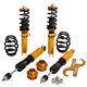 Rear & Front Coilovers Suspension Kits For Toyota Yaris 2013 + Adj. Height Strut