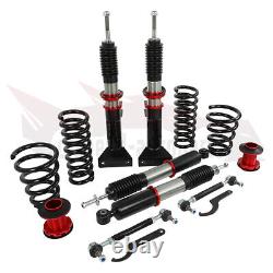 Red Coilover Struts Shocks Suspension Kits Adj Height For 01-07 Mercedes C-Class