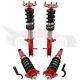 Red Coilovers Struts Shocks Suspension Kits Adj Height For 2007-2016 Jeep Compas