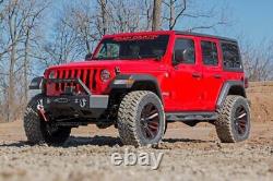 Rough Country 3.5 Lift KitStage2 Coils Adj Arms 18-20 for Wrangler JL Rubicon