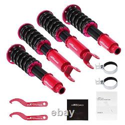 Amortisseurs à bobine+Ressorts Kit de suspension à hauteur réglable pour Honda Accord 08-12