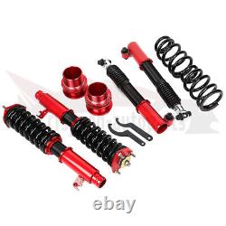 Amortisseurs de bobine rouge ajustables en hauteur pour kits de suspension Mazda6 2003-2007