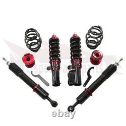 Amortisseurs de suspension à bobines rouges Kits de suspension ajustables en hauteur pour Honda Fit 2006-2008