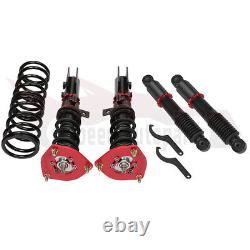 Kits de suspension ajustable en hauteur pour Hyundai Veloster 12-15 avec amortisseurs à bobine rouge