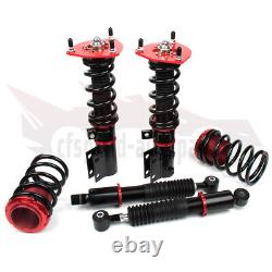 Kits de suspension ajustable en hauteur pour Hyundai Veloster 12-15 avec amortisseurs à bobine rouge
