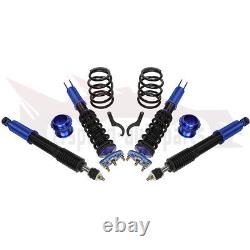 Kits de suspension bleus avec amortisseurs réglables pour Ford Mustang 1994-04