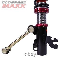 Pour MINI R56 R57 R58 R59 07-15 MAXX Coilovers Kit de suspension réglable pour abaissement
